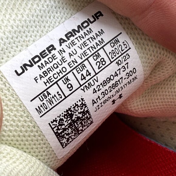 Under Armour Curry Flow 11 Multi Mens Basketball Shoes 3026617-300 VNDS Sz 10 - Picture 7 of 7